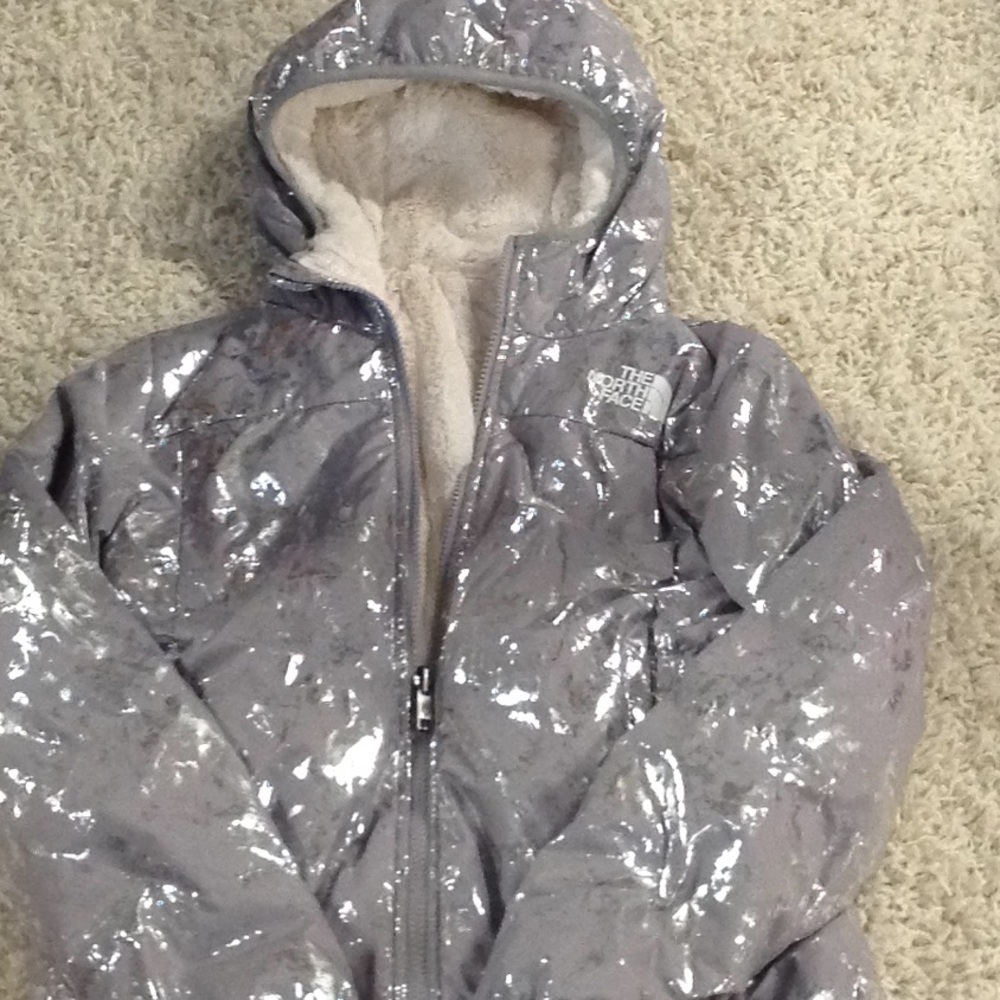 Girls The North Face reversible jacket